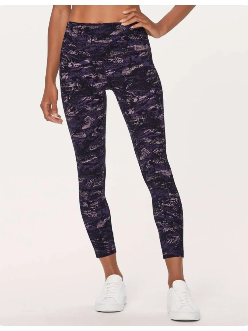Lululemon Align Pant II Rip Wave Purple Thunder Leggings sz 6